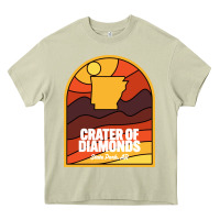 Mossy crater of diamonds state park arkansas Heavy Core Tee - baoMotion