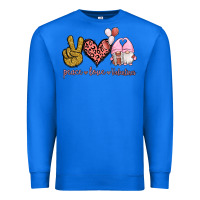 True Royal Peace Love Valentines Gnomes Premium Sweatshirt - Jasminsmagicworld