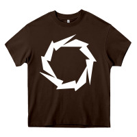 Chocolate Brown Fountain Boats Heavy Core Tee - baoMotion