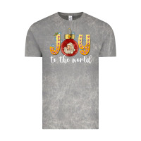 Cloud Rock Joy To The World Vintage Tee - CowhideDigitalArt
