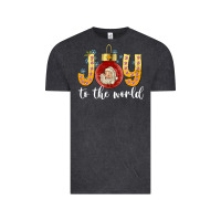 Vintage Black Joy To The World Vintage Tee - CowhideDigitalArt