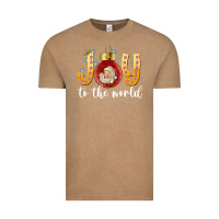 Vintage Coffee Joy To The World Vintage Tee - CowhideDigitalArt
