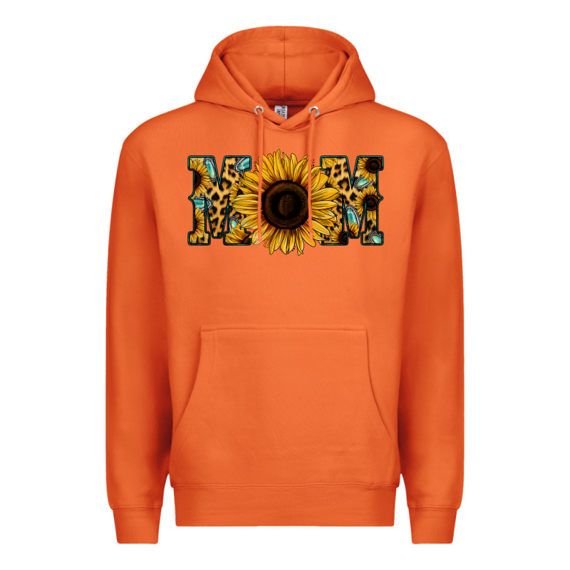 Sunflower Leopard Mom Premium Hoodie by Jasminsmagicworld | Teevron
