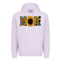 Lilac Sunflower Leopard Mom Premium Hoodie - Jasminsmagicworld