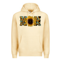 Pina Colada Sunflower Leopard Mom Premium Hoodie - Jasminsmagicworld