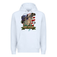 White army veteran  pray Premium Hoodie - BarkalooDesign