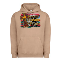 Pigment Burro jesus i̇s the reason for the season christmas Urban Hoodie - RanaPortraitStore