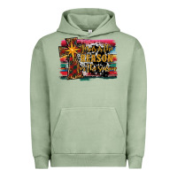 Pigment Oil Green jesus i̇s the reason for the season christmas Urban Hoodie - RanaPortraitStore