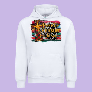 Jesus İs The Reason For The Season Christmas Urban Hoodie Designed By Ranaportraitstore