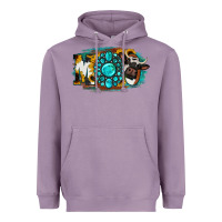 Lavender Moo Mothers Heavyweight Hoodie - Jasminsmagicworld