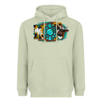 Matcha Moo Mothers Heavyweight Hoodie - Jasminsmagicworld