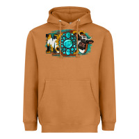 Meerkat Moo Mothers Heavyweight Hoodie - Jasminsmagicworld