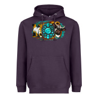 Plum Moo Mothers Heavyweight Hoodie - Jasminsmagicworld