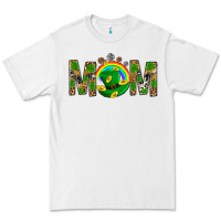 White Western Mom With Shamrocks Premium Tee - BundleAndBundleShop