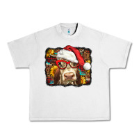 Lunar Rock Christmas Cow Urban Heavy Tee - LillyAllenDesigns