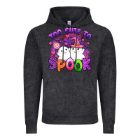 Vintage Black too cute spook Vintage Hoodie - Artiststas