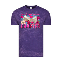 Cloud Purple Just One More Chapter Vintage Tee - CowhideDigitalArt