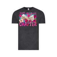 Vintage Black Just One More Chapter Vintage Tee - CowhideDigitalArt