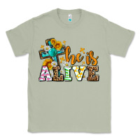 Matcha Easter Day He is alive with cross Classic Tee - OliviaCreatesArt