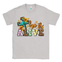 Moon Dust Easter Day He is alive with cross Classic Tee - OliviaCreatesArt