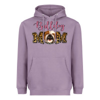 Lavender Bulldog Mom Heavyweight Hoodie - Jasminsmagicworld