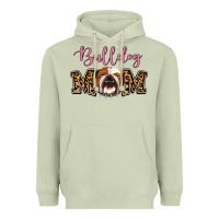 Matcha Bulldog Mom Heavyweight Hoodie - Jasminsmagicworld