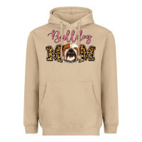 Mushroom Bulldog Mom Heavyweight Hoodie - Jasminsmagicworld