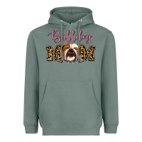 Sage Bulldog Mom Heavyweight Hoodie - Jasminsmagicworld