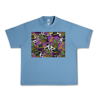 Pebble Blue mardi gras celebration pattern Urban Heavy Tee - CowhideDigitalArt
