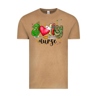 Jolly Nurse Black Vintage Tee | Teevron