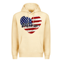 Pina Colada veteran heart american flag Premium Hoodie - BarkalooDesign