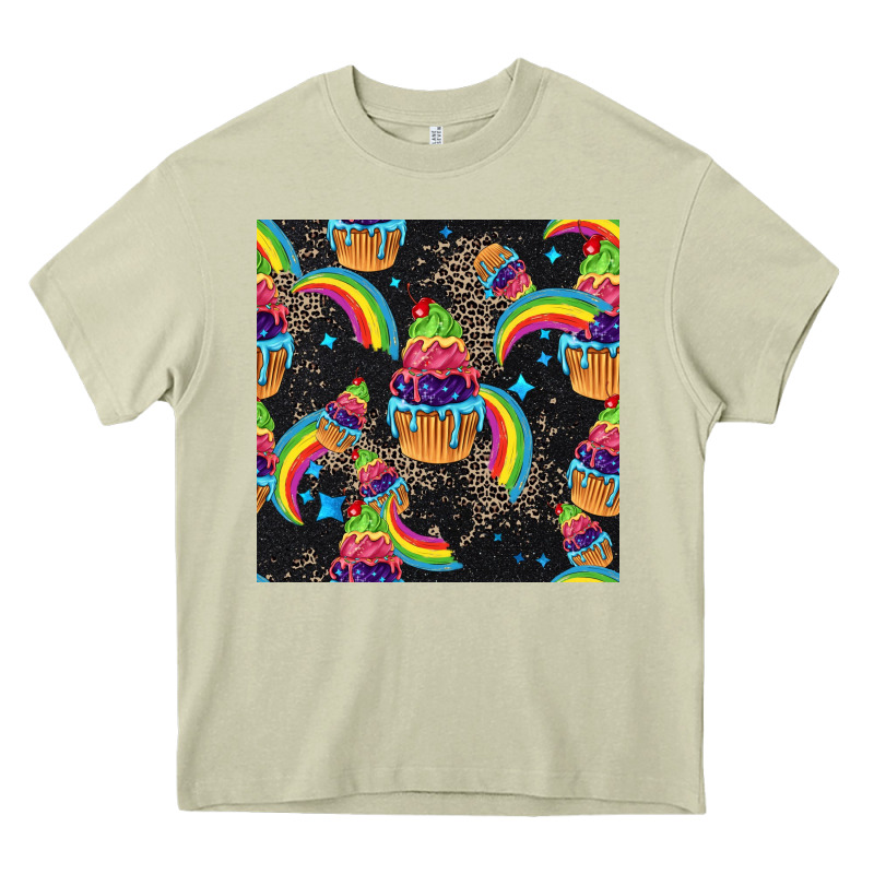 Pride Cupcake Seamless Pattern Heavy Core Tee by FaDigitalArtStudio | Teevron