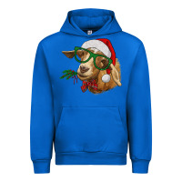 Cobalt christmas goat Urban Hoodie - RanaPortraitStore