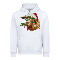 White christmas goat Urban Hoodie - RanaPortraitStore