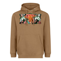 Cow Mom Heavyweight Hoodie | Teevron