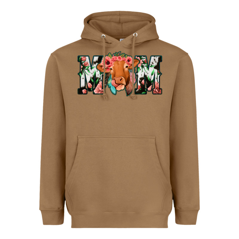 Cow Mom Heavyweight Hoodie by Jasminsmagicworld | Teevron
