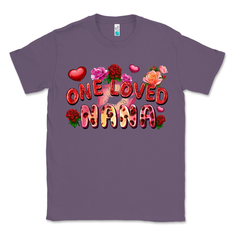 One Loved Nana Valentine's Day Classic Tee by FaDigitalArtStudio | Teevron