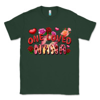 Sports Green One loved nana Valentine's Day Classic Tee - FaDigitalArtStudio