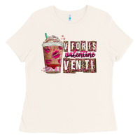 Bone V For is Valentine Venti Ladies Tee - CowhideDigitalArt