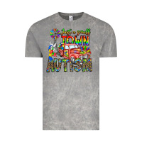 Cloud Rock Just a Girl Small Town Autism Vintage Tee - CowhideDigitalArt