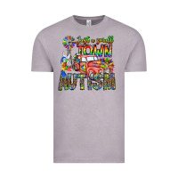 Vintage Zinc Just a Girl Small Town Autism Vintage Tee - CowhideDigitalArt