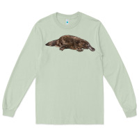 Matcha Platypus Long Sleeve Tee - LillyAllenDesigns