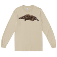 Mushroom Platypus Long Sleeve Tee - LillyAllenDesigns