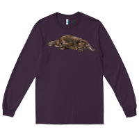 Plum Platypus Long Sleeve Tee - LillyAllenDesigns