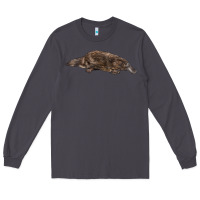 Smoke Platypus Long Sleeve Tee - LillyAllenDesigns