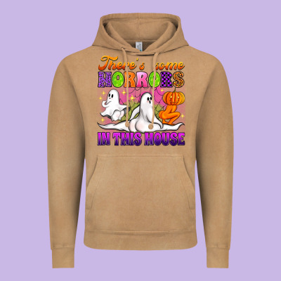 Theres Some Horrors In This House Vintage Hoodie Designed By Artiststas