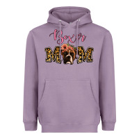 Lavender Boxer Mom Heavyweight Hoodie - Jasminsmagicworld