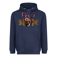 Navy Boxer Mom Heavyweight Hoodie - Jasminsmagicworld