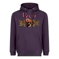 Plum Boxer Mom Heavyweight Hoodie - Jasminsmagicworld