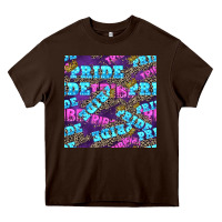 Chocolate Brown pride tribe seamless pattern Heavy Core Tee - FaDigitalArtStudio